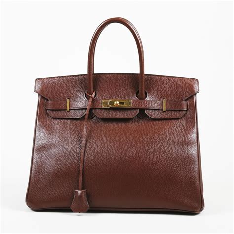 hermes birkin 35 different leathers|hermes vintage leather.